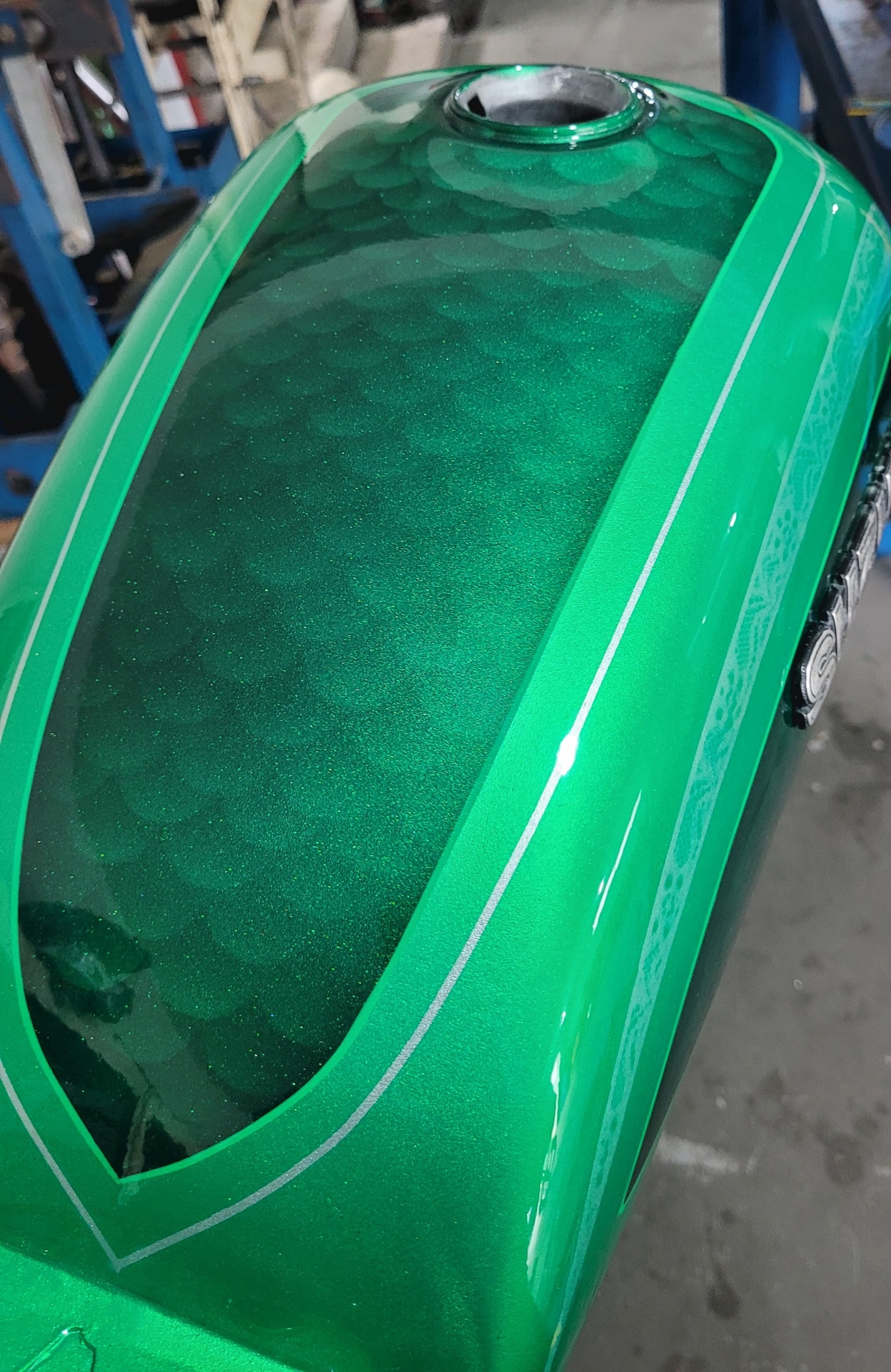 Moto customizada Full Metal Parts